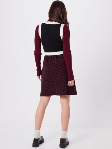 TOMMY HILFIGER Knitted dress 'ZENDAYA' in Red