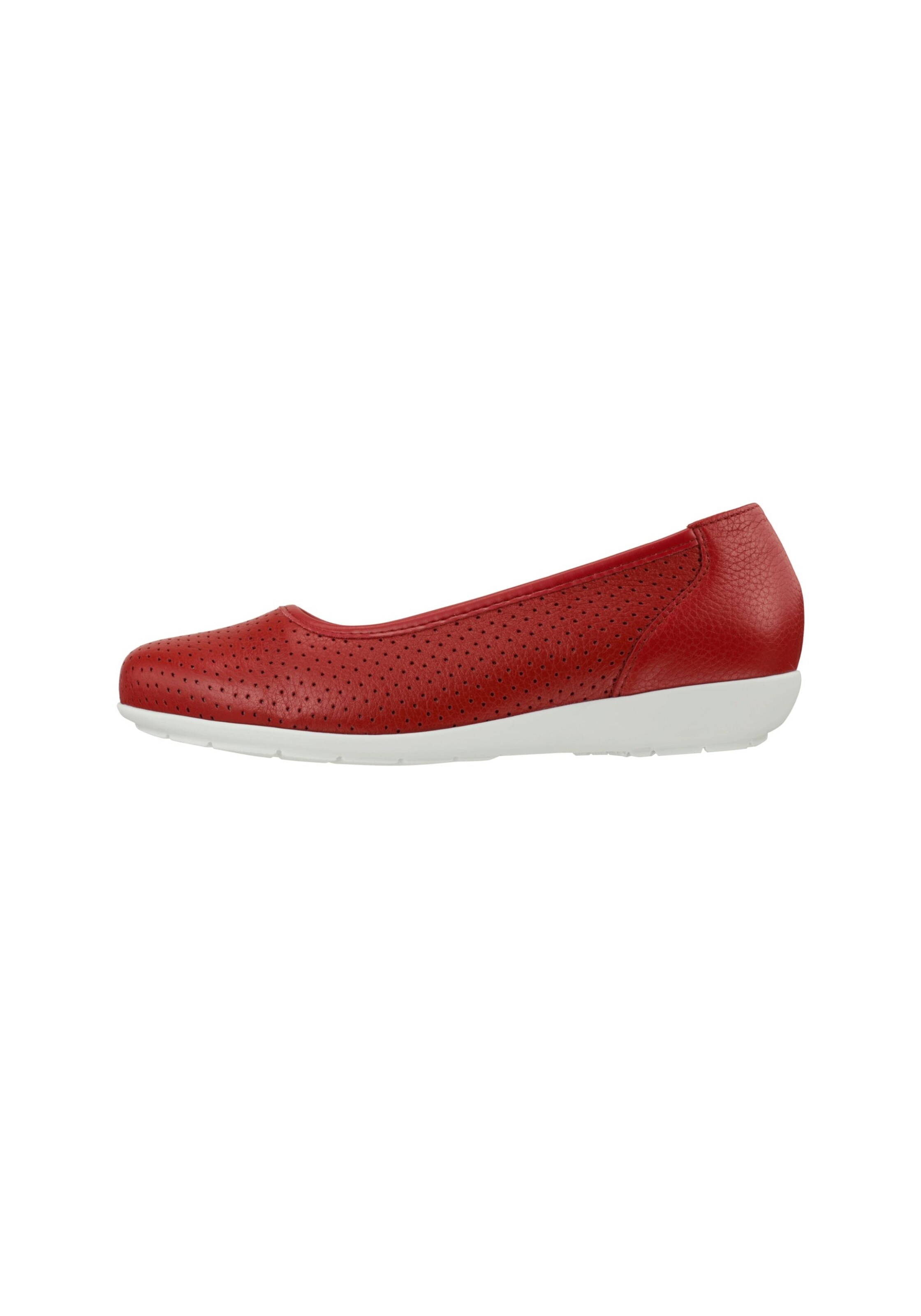 Natural Feet Ballerina 'Annabelle' in Rood