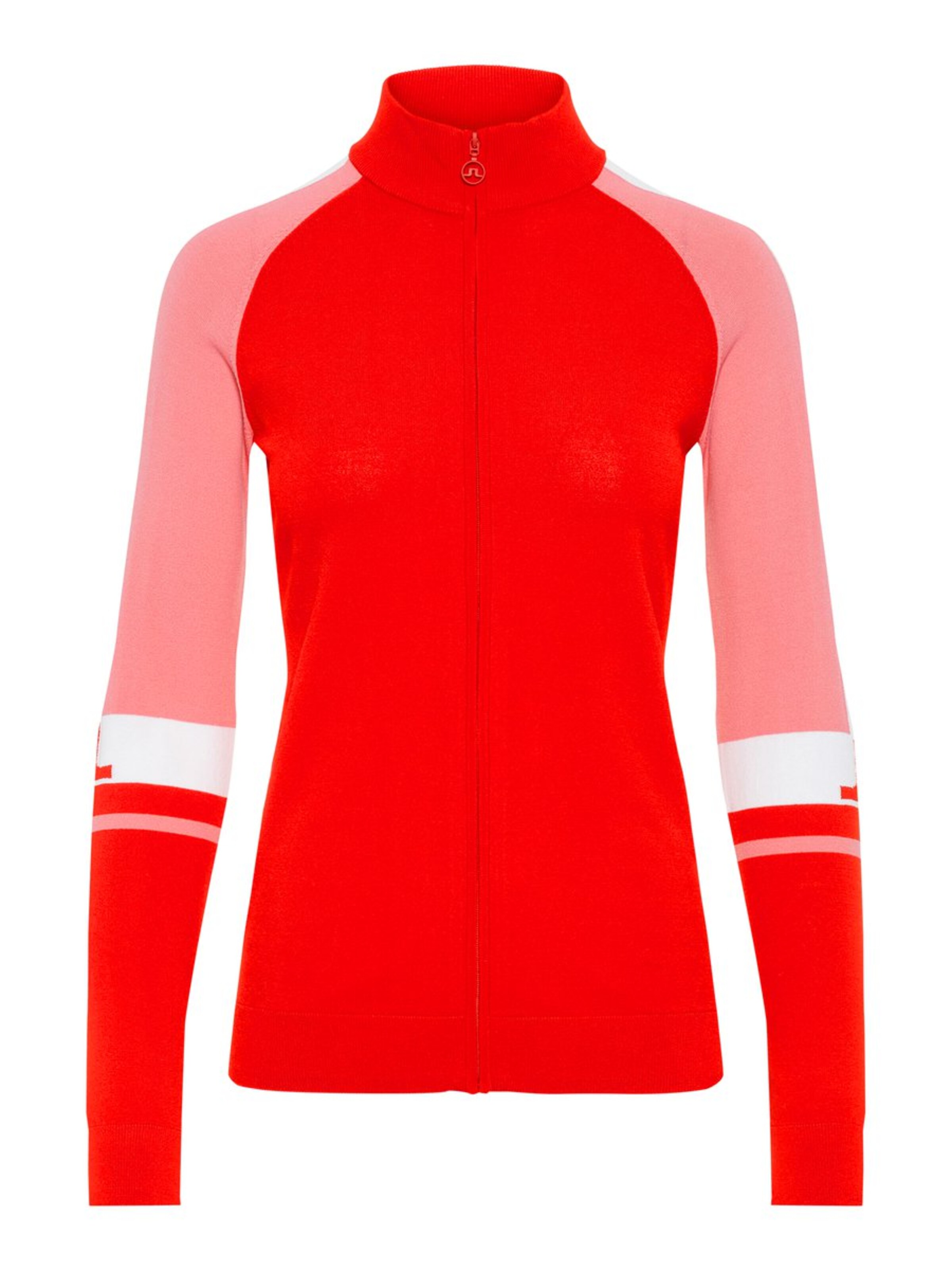 J.Lindeberg - Gebreid vest 'Sanne' in de kleur Rosa