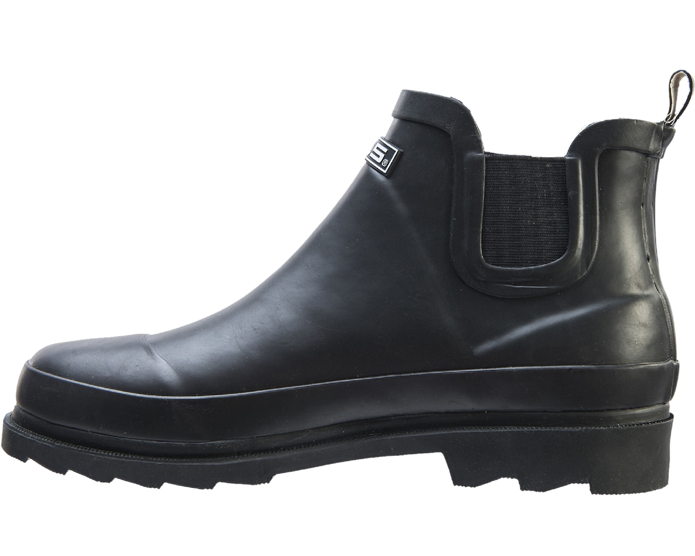 Mols Regenlaarzen 'Hjejlen' in Zwart: voorkant