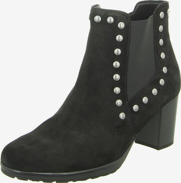 GABOR Booties in Black: front