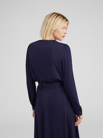 EDITED Bluza 'Fiorella' | modra barva: zadnja stran