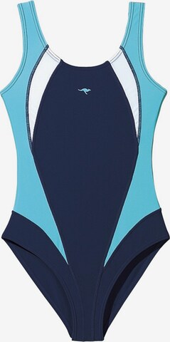 Maillot de bain KangaROOS en bleu : devant