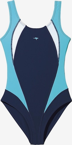 Maillot de bain KangaROOS en bleu : devant