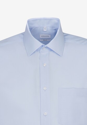 SEIDENSTICKER Regular fit Button Up Shirt in Blue