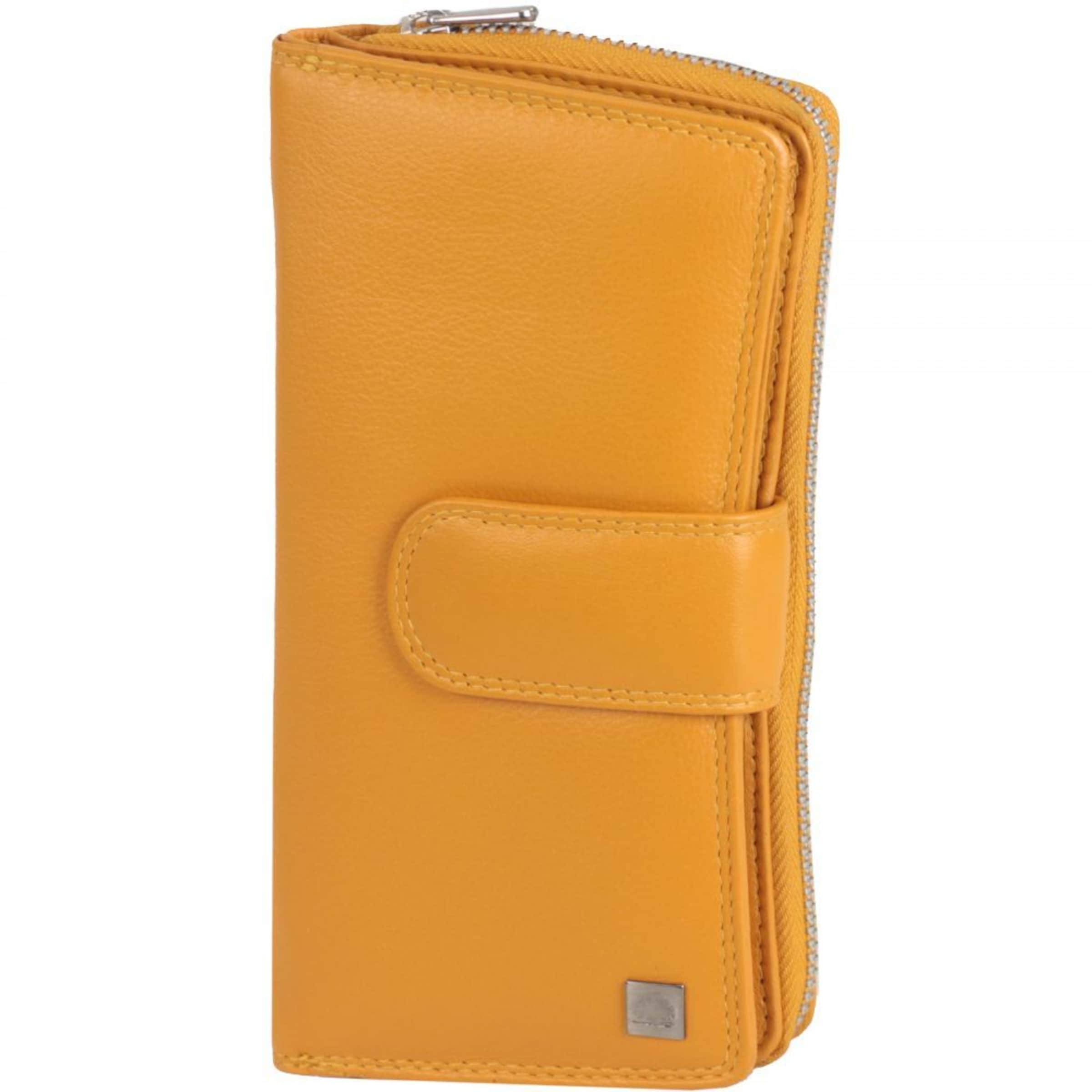 GREENBURRY Geldbörse in Gelb: Vorderseite