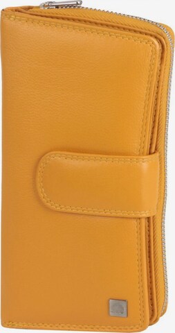 GREENBURRY Wallet in Yellow: front