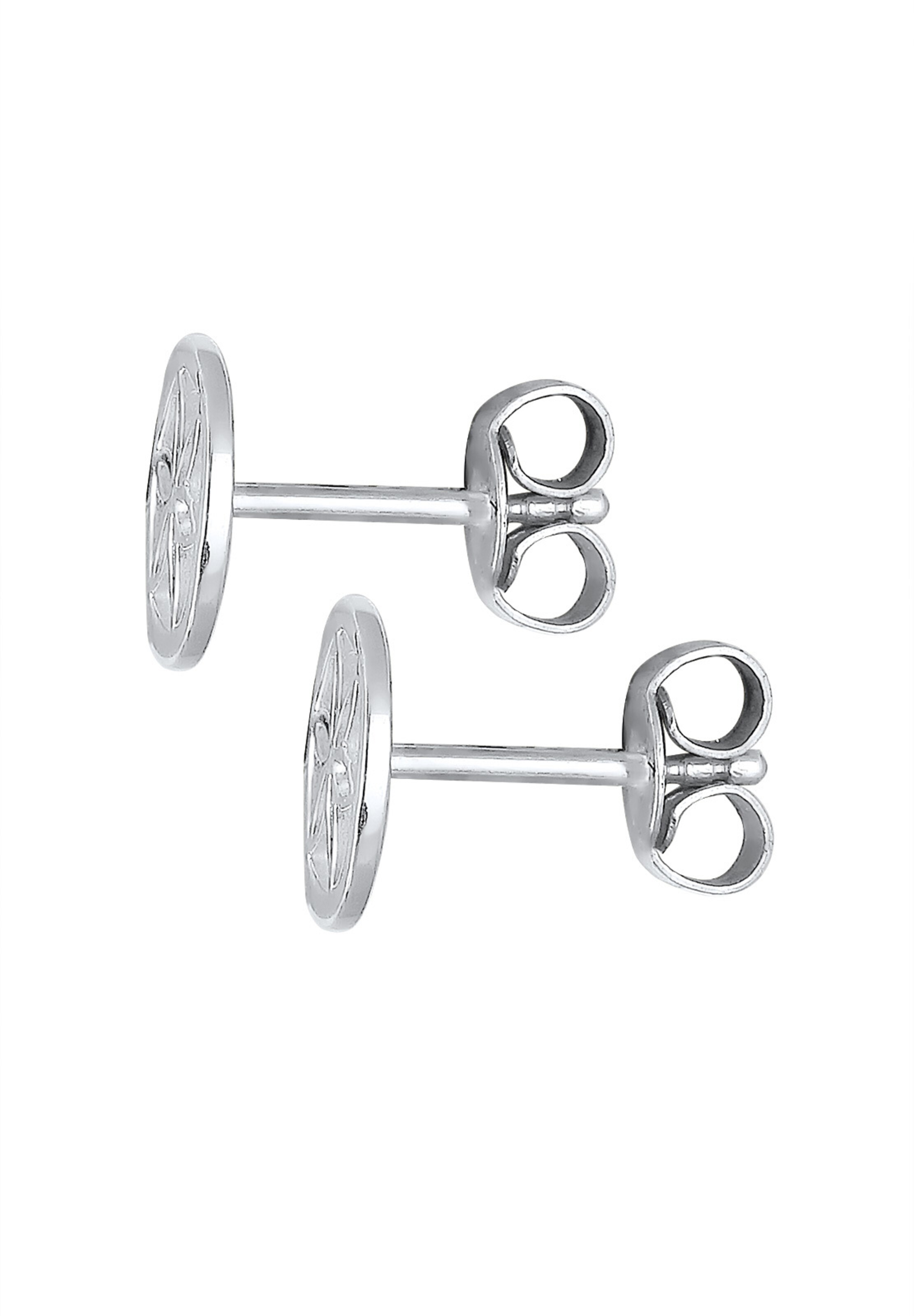 ELLI Earrings 'Blume' in Silver