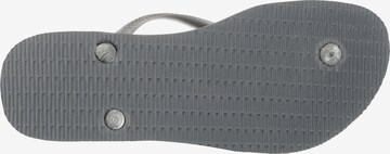 HAVAIANAS T-Bar Sandals 'Slim' in Grey
