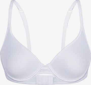 sassa T-shirt Bra 'FLEXICUP' in White: front