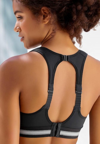 LASCANA ACTIVE - Bustier Sujetador deportivo en negro