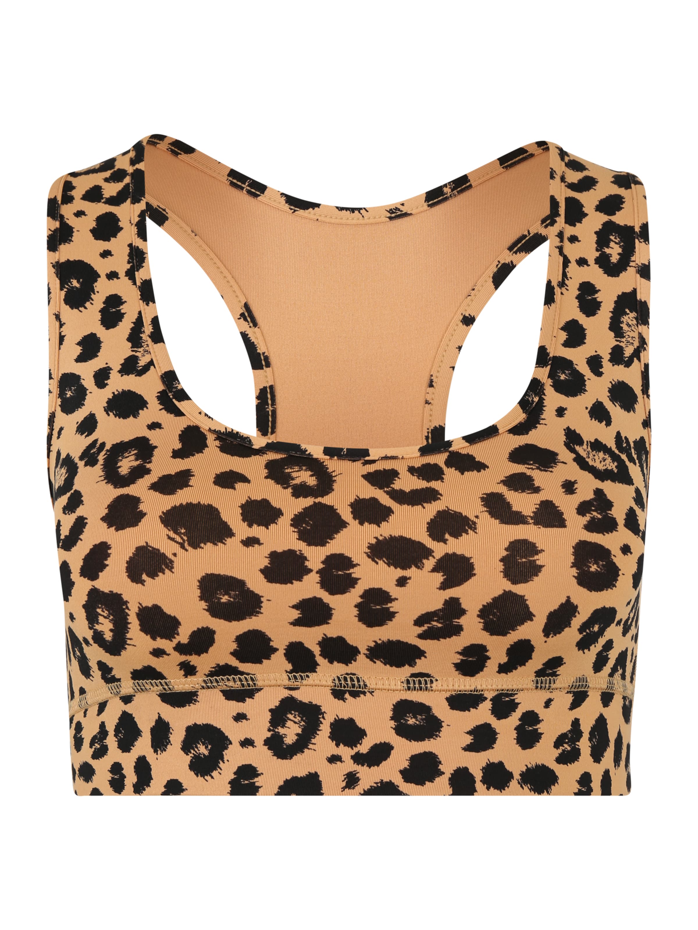 Hey Honey Sport bh 'Leo' in Beige: voorkant