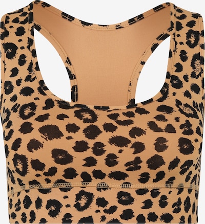 Hey Honey Sports bra 'Leo' in Beige / Black, Item view