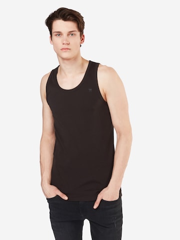 Tricou de la G-Star RAW pe negru: față