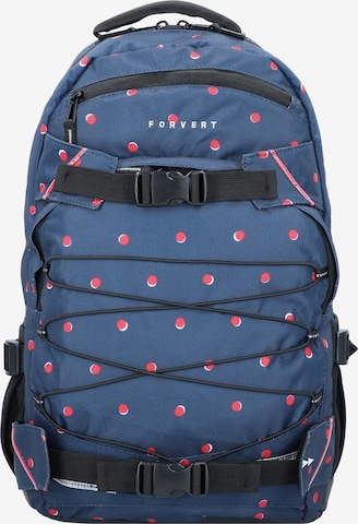 Forvert Backpack in Blue: front