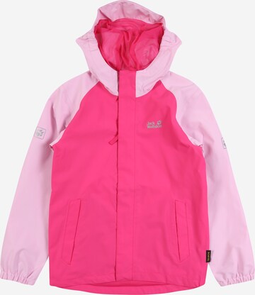 Regular fit Giacca per outdoor 'Tucan' di JACK WOLFSKIN in rosa: frontale