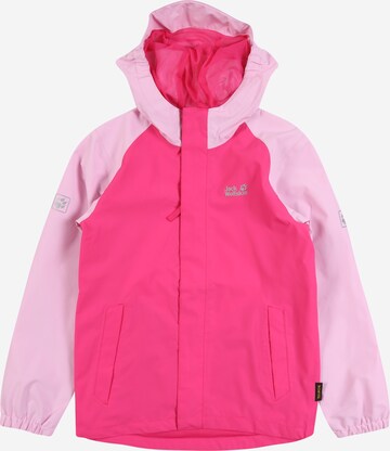 Veste outdoor 'Tucan' JACK WOLFSKIN en rose : devant