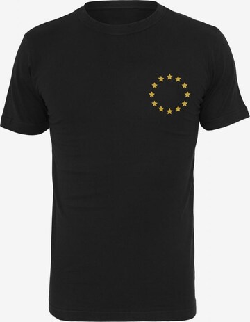 Mister Tee Shirt 'Banksy' in Black: front
