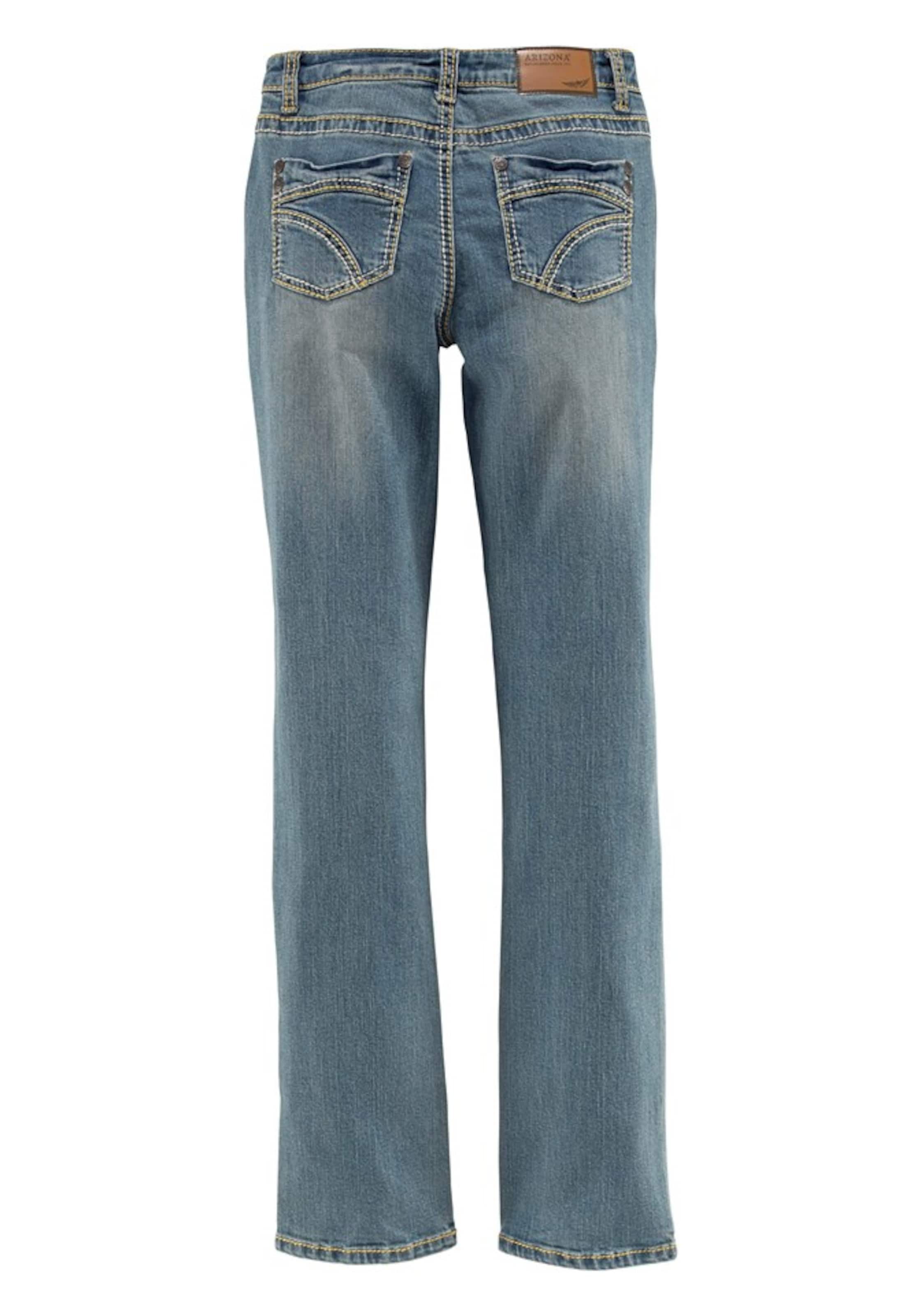 ARIZONA Regular Gerade Jeans in Blau