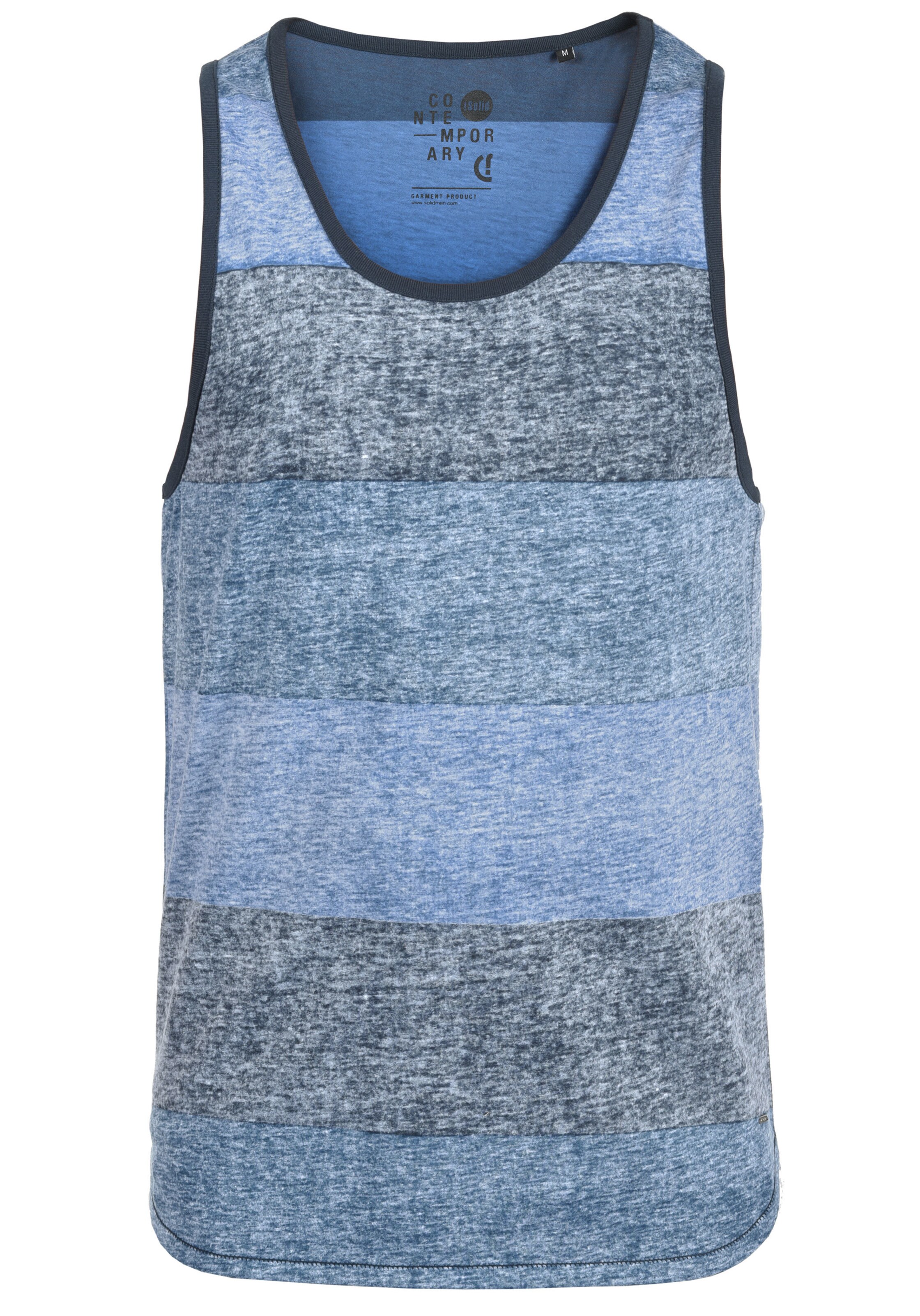 !Solid Shirt 'Charan' in Blue: front