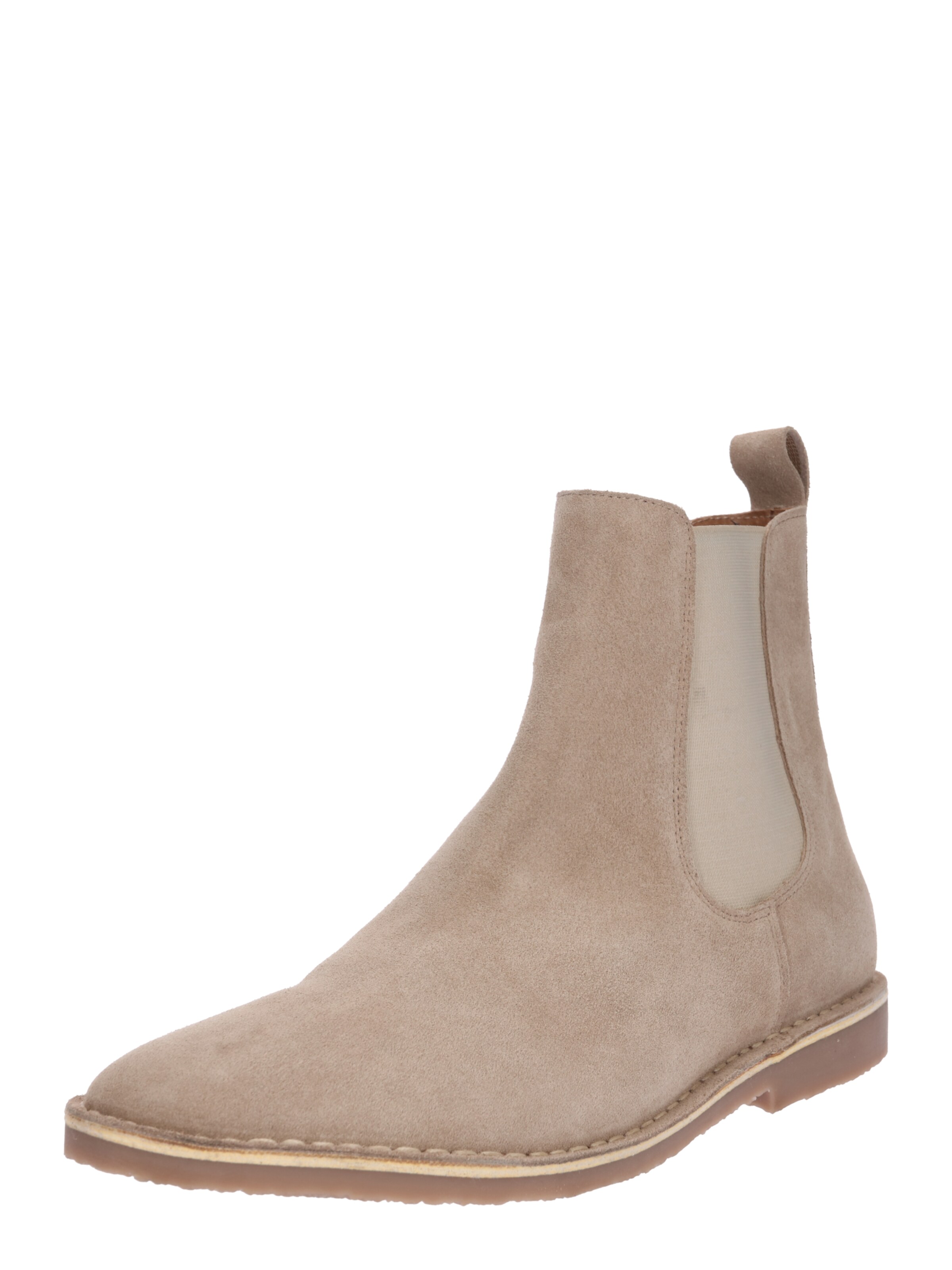 ABOUT YOU Chelsea Boots 'Oskar' in Beige: front