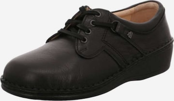 Finn Comfort Lace-Up Shoes in Black: front