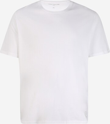 balta TOM TAILOR Men + Standartinis modelis Marškinėliai