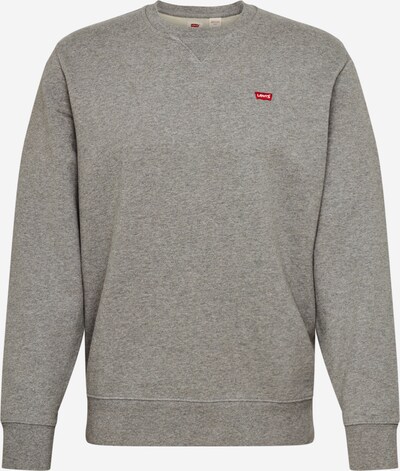 LEVI'S ® Sweater majica 'The Original HM Crew' u siva / vatreno crvena / bijela, Pregled proizvoda