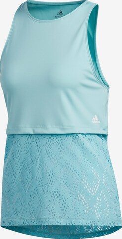 ADIDAS SPORTSWEAR Top in Blau