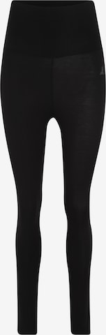 Skinny Pantalon de sport CURARE Yogawear en noir : devant