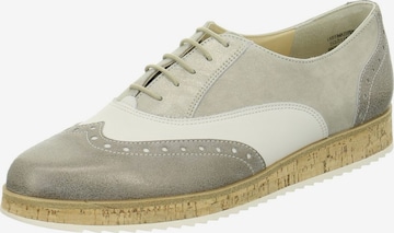 Paul Green Lace-Up Shoes in Grey: front