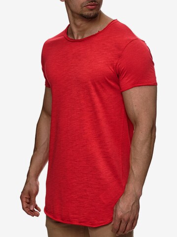 INDICODE JEANS Shirt 'Willbur' in Rot