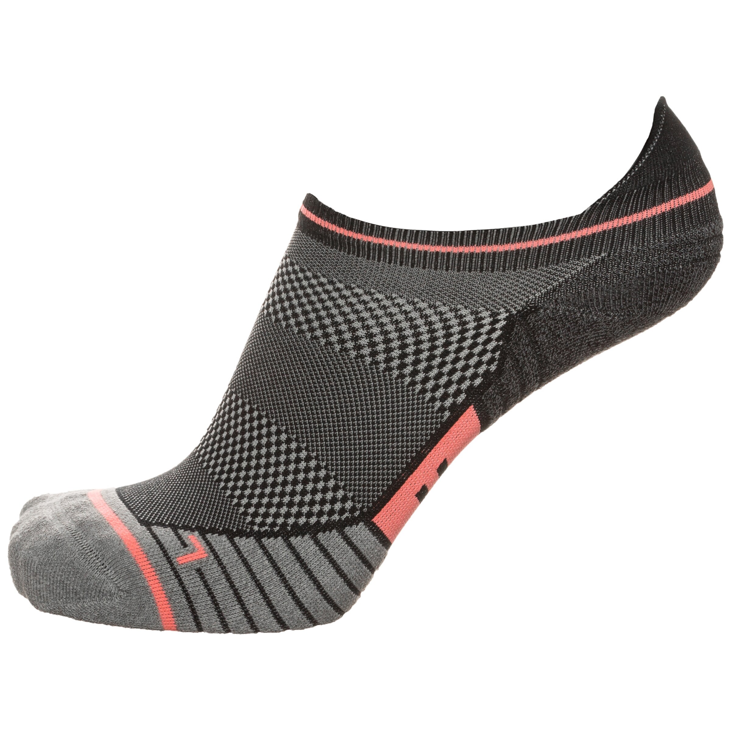 Stance - 'Run Fusion Windy Tab' Laufsocken in basaltgrau