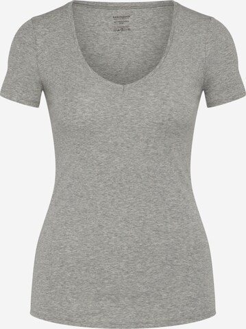 SCHIESSER T-Shirt in Grau: predná strana