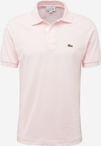 Coupe regular T-Shirt LACOSTE en rose : devant