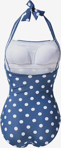 LASCANA Bralette Swimsuit 'Lissy' in Blue