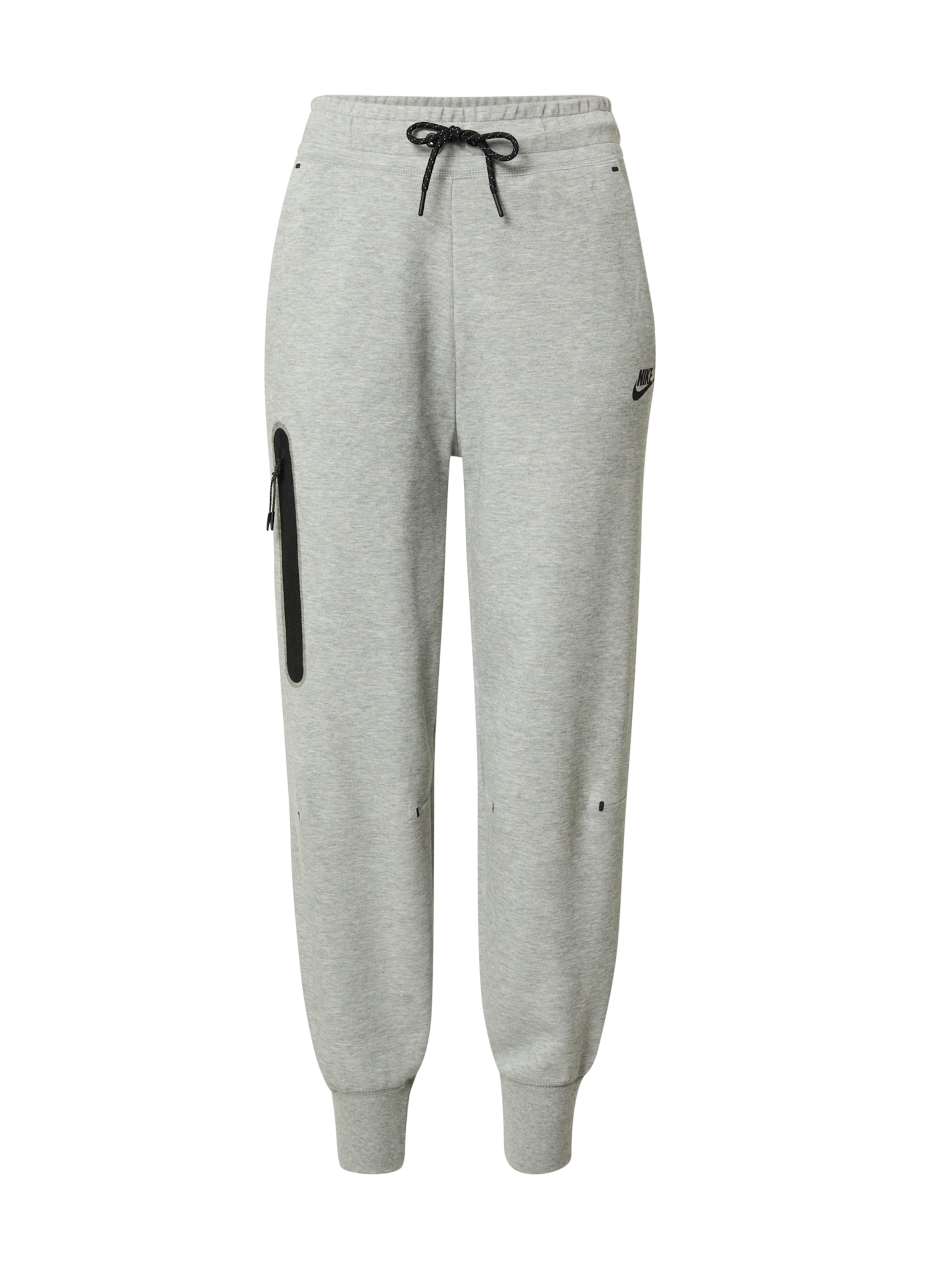 Nike Sportswear Tapered Nadrág 'Tech Fleece' - szürke: elől
