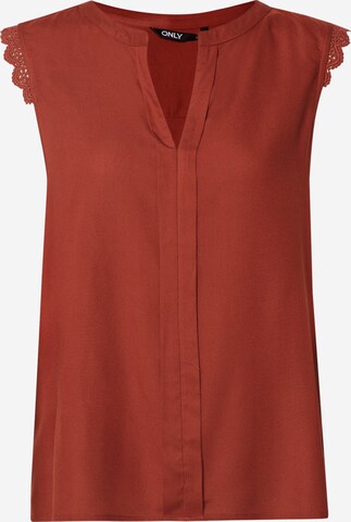 ONLY Blouse 'Kimmi' in Rood: voorkant