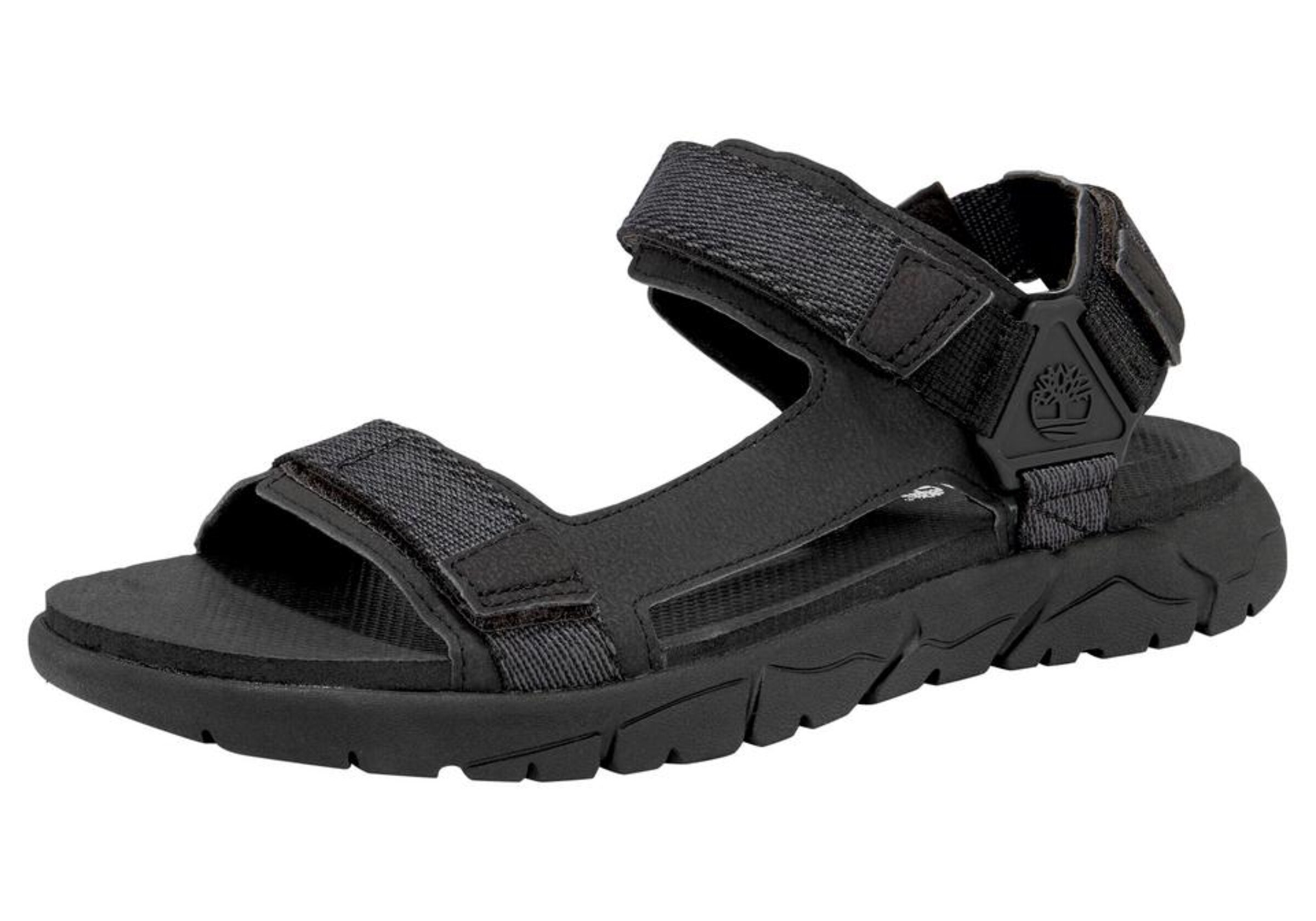 TIMBERLAND Hiking Sandals 'Windham' in Black: front