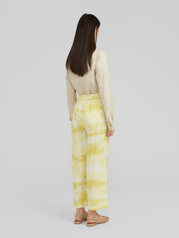 EDITED Wide leg Παντελόνι 'Nerian' σε κίτρινο
