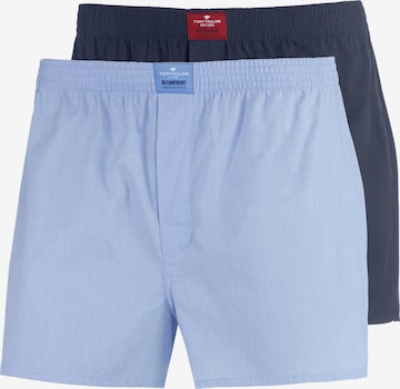 TOM TAILOR Boxershorts in Blauw: voorkant