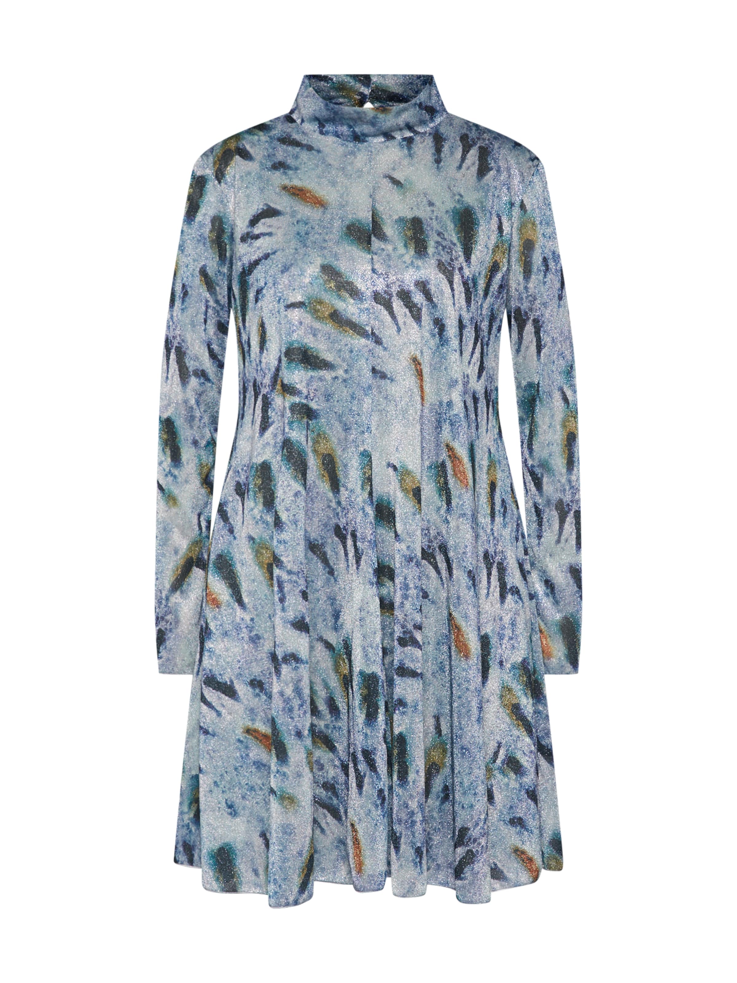 MAX&Co. - Jurk 'Presenza' in de kleur Blauw