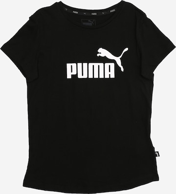 PUMA Shirt in Zwart: voorkant