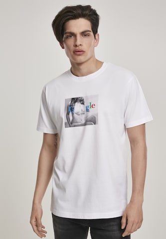 Mister Tee Shirt 'Boogle' in White: front