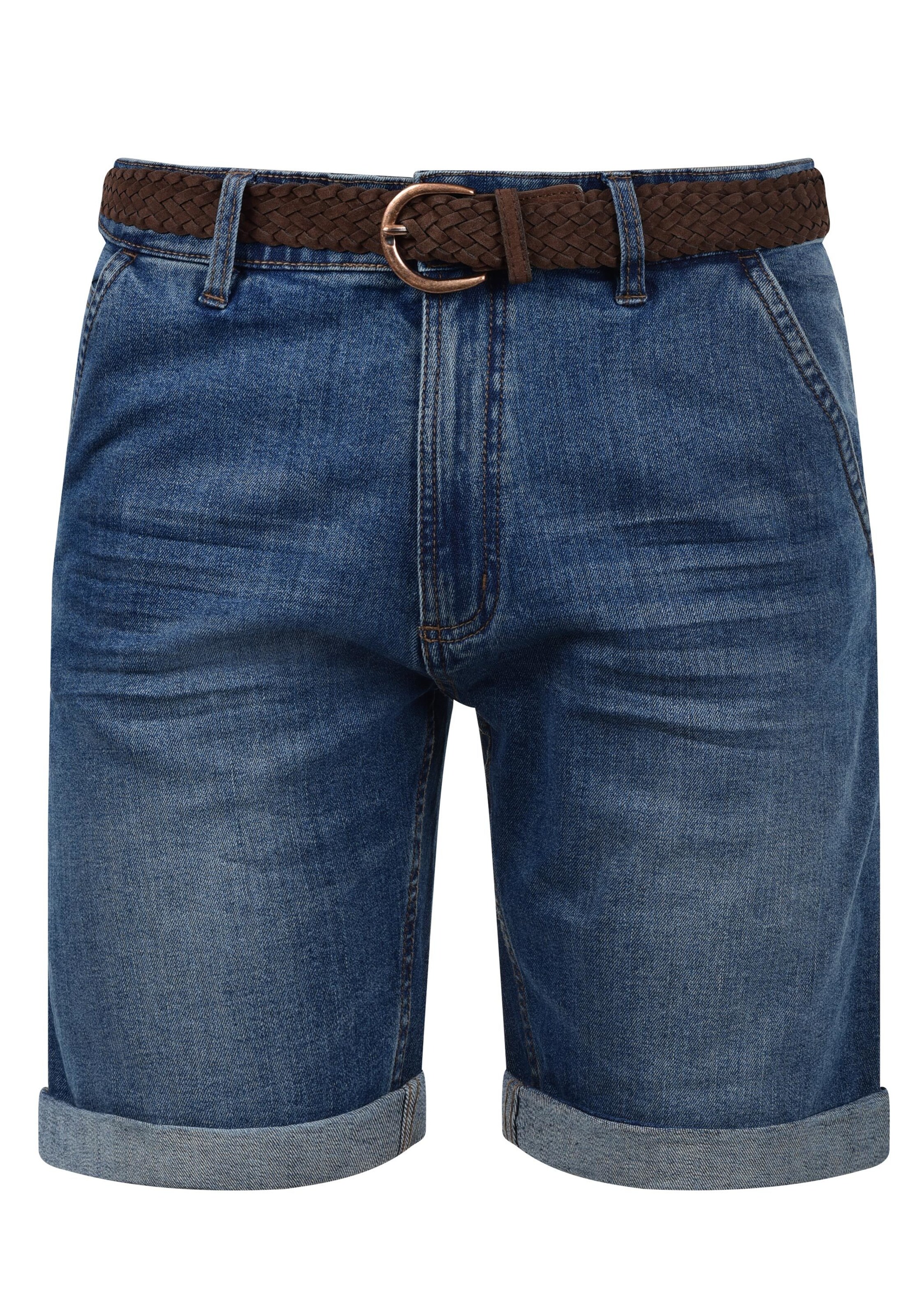 INDICODE JEANS - Regular Calças de ganga 'Quincy' em azul: frente