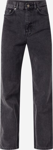 Dr. Denim Wide leg Jeans 'Echo' in Zwart: voorkant