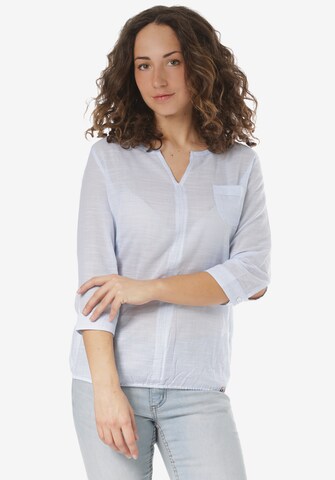 Lakeville Mountain Blouse in Blue: front