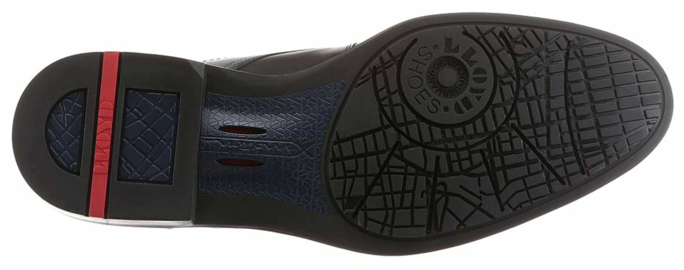 LLOYD Δετό παπούτσι σε μαύρο