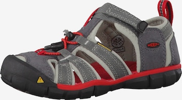 KEEN Sandale 'Seacamp 2 CNX Toddler' in Grau: front
