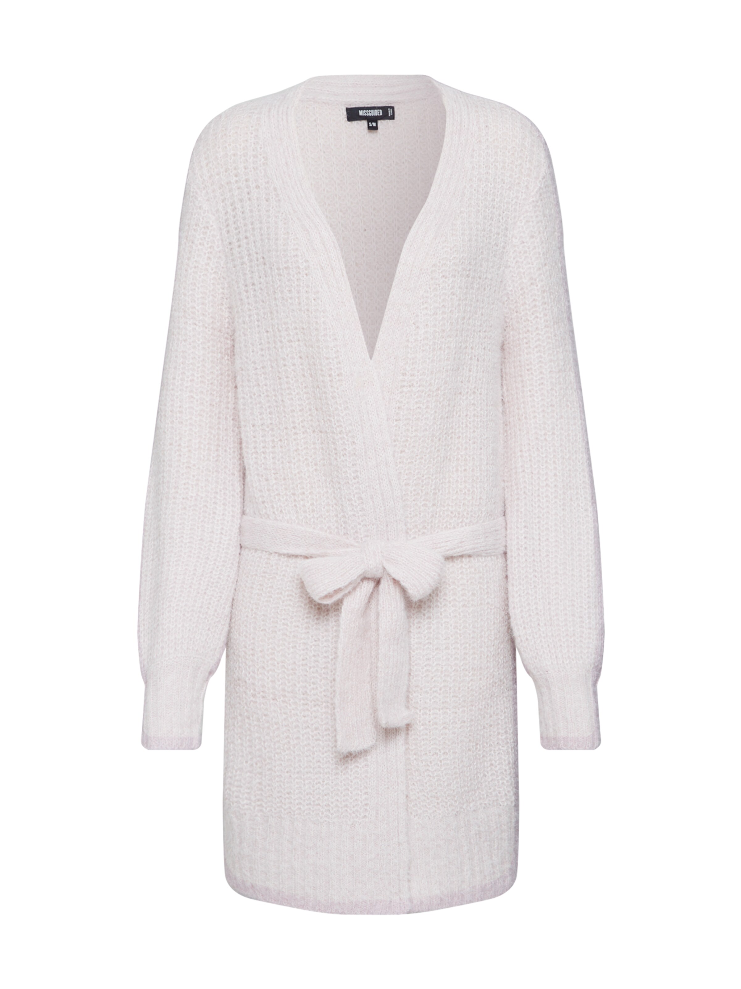 Missguided - Strickjacke 'Fluffy Balloon' in rosé